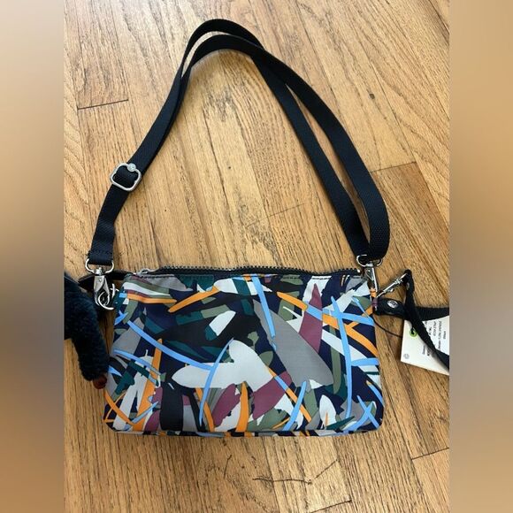 Kipling Vecka strap multi color crossbody bag - Picture 5 of 6